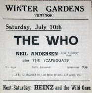The Who ad